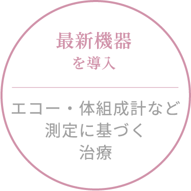 最新機器を導入